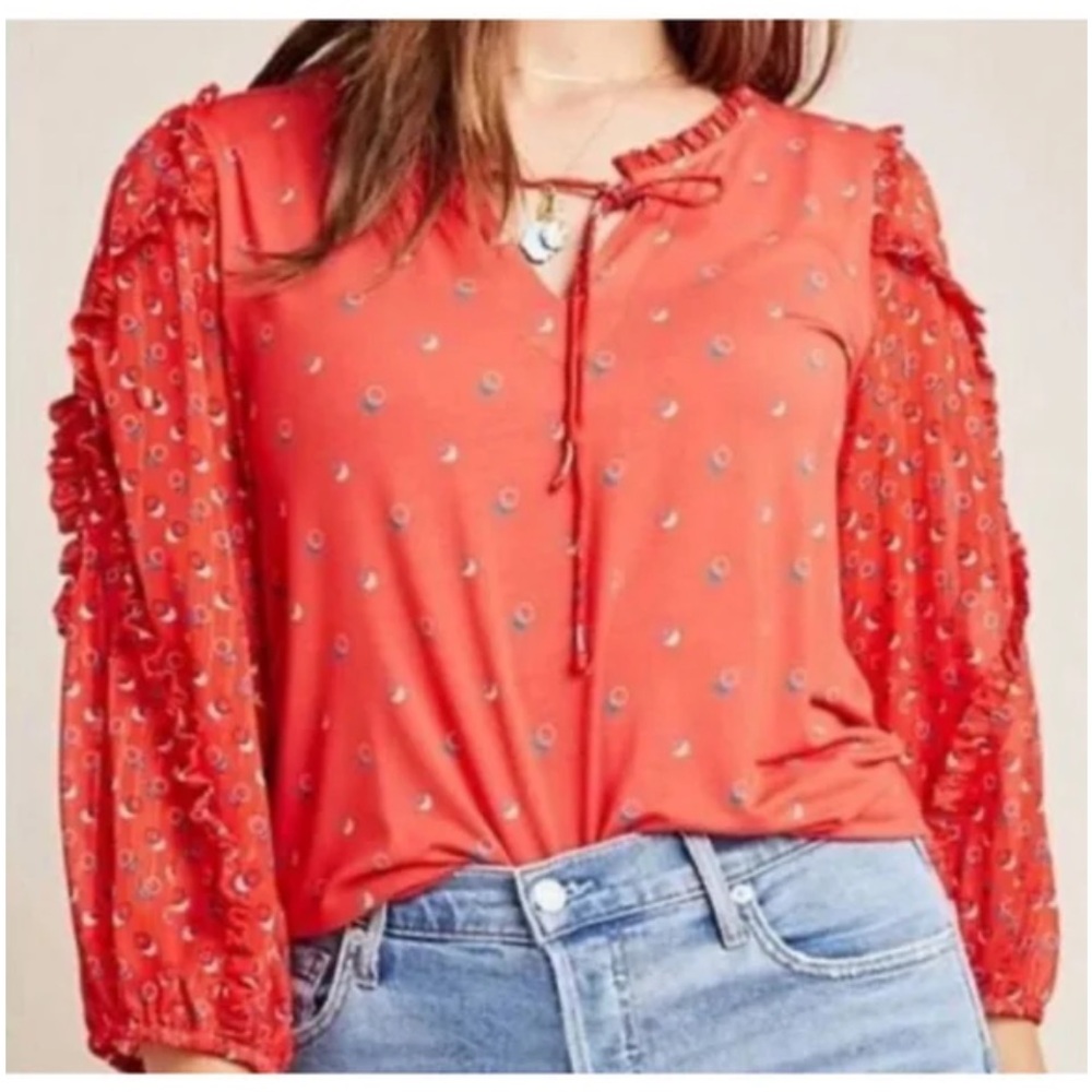 ♥️Gently worn Red Blouse